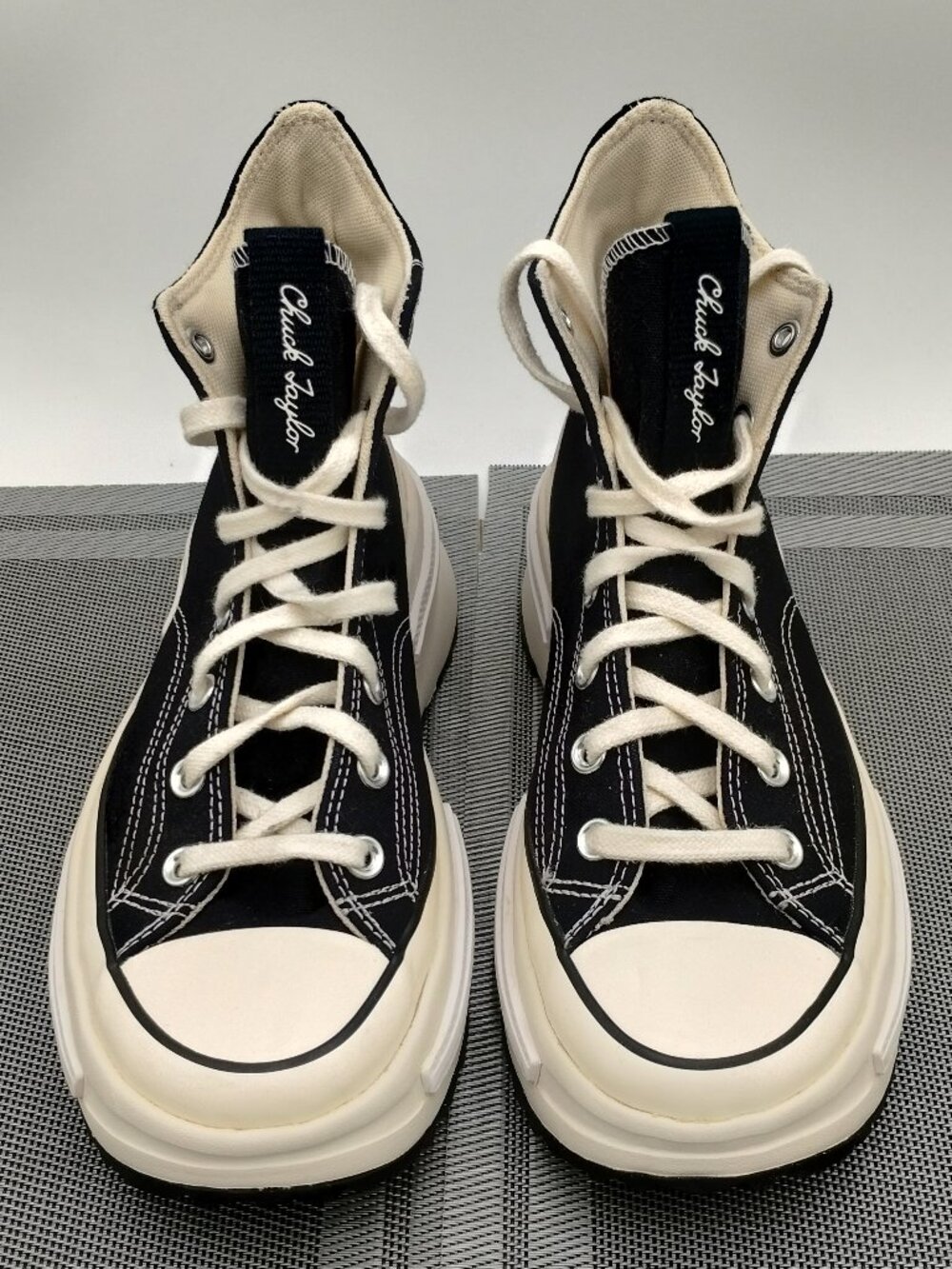 Converse Run Star Legacy CX Hi Top Platform Sneakers Black Unisex M7/W8.5 - Picture 11 of 16
